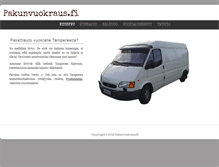 Tablet Screenshot of pakunvuokraus.fi